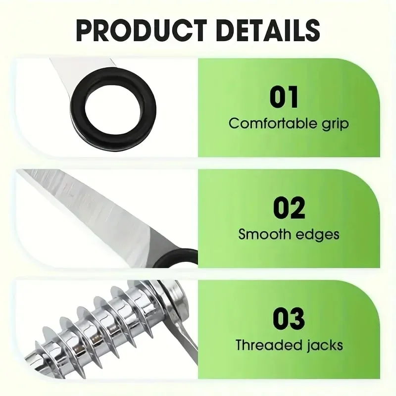 Manual Vegetable Spiral Cutter - Stainless Steel Handheld Slicer with Curved Design Suitable for Even Cutting of Potatoes