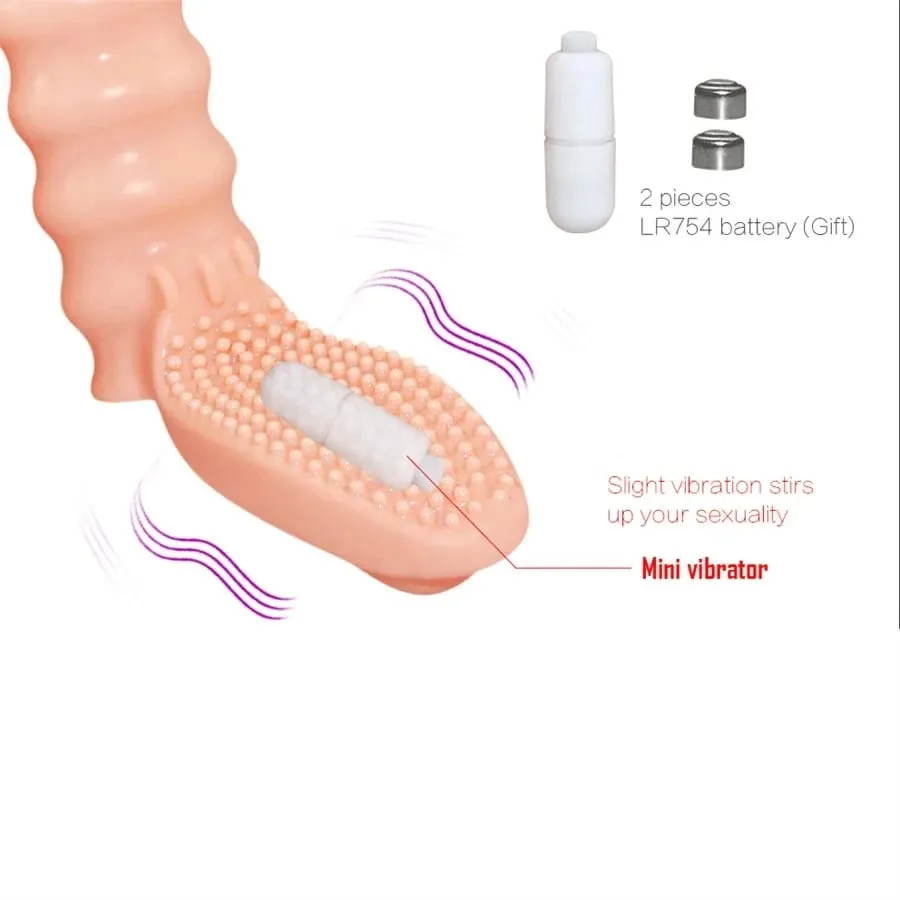 Párok Clitoral Vagina Finger G Spot Vibrátor Stimulátor Masszírozó Ujj Ujj Felnőtt játékok Erotikus szexjátékok nőknek Férfiak