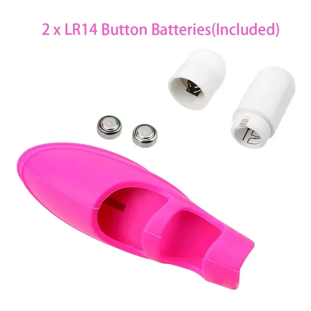 G-point Vibrating Finger Cover Portable Silicone Vibrator Waterproof Finger Vibrator Masturbator Adult Sex Toy for Women — image 2