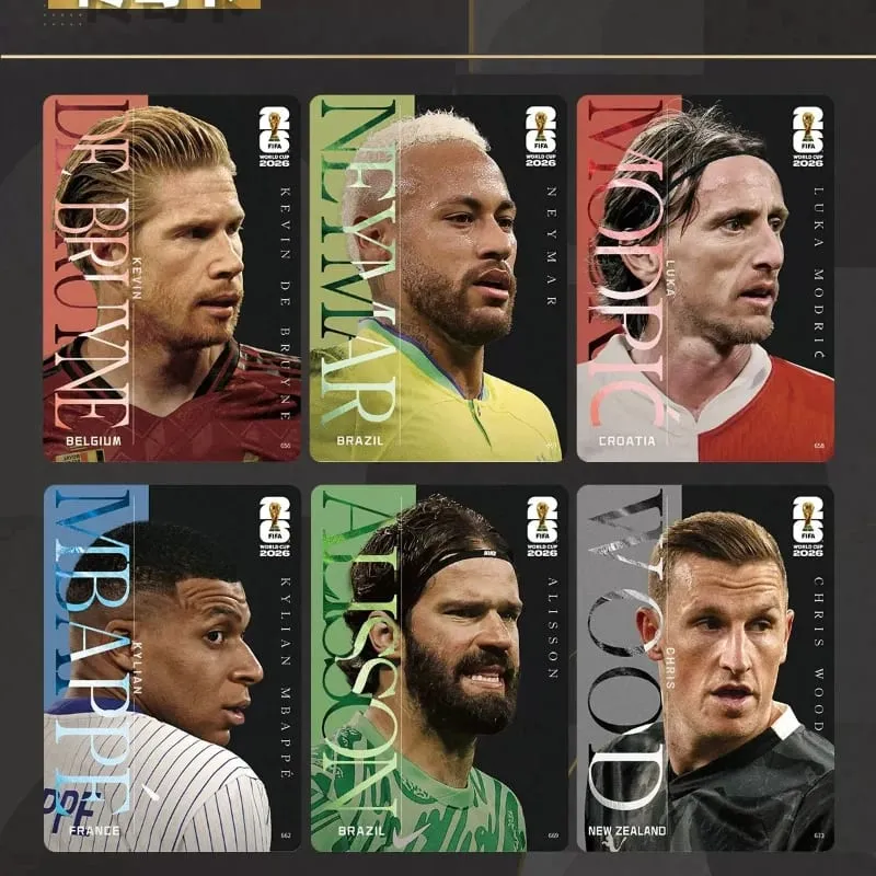 2026-os labdarúgó-világbajnokság hivatalos futballkártya Panini Soccer Star Collection Limitált kártyák Szurkolói Születésnapi Szuvenír Ajándék — image 6
