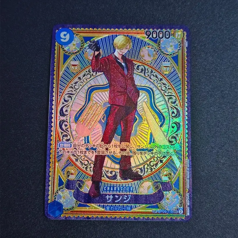 Anime OPCG Collection Card Leader Roronoa Zoro Parallel OP12-020 L Legacy of The Master Card English Full Art Textured Gift Toy — image 5