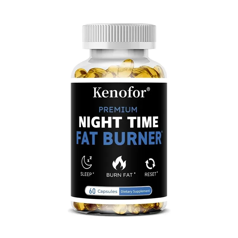 Nighttime Fat Burner Supplement - for Weight Loss Boost Metabolism Suppress Appetite Diet Healthy Weight Management — image 9