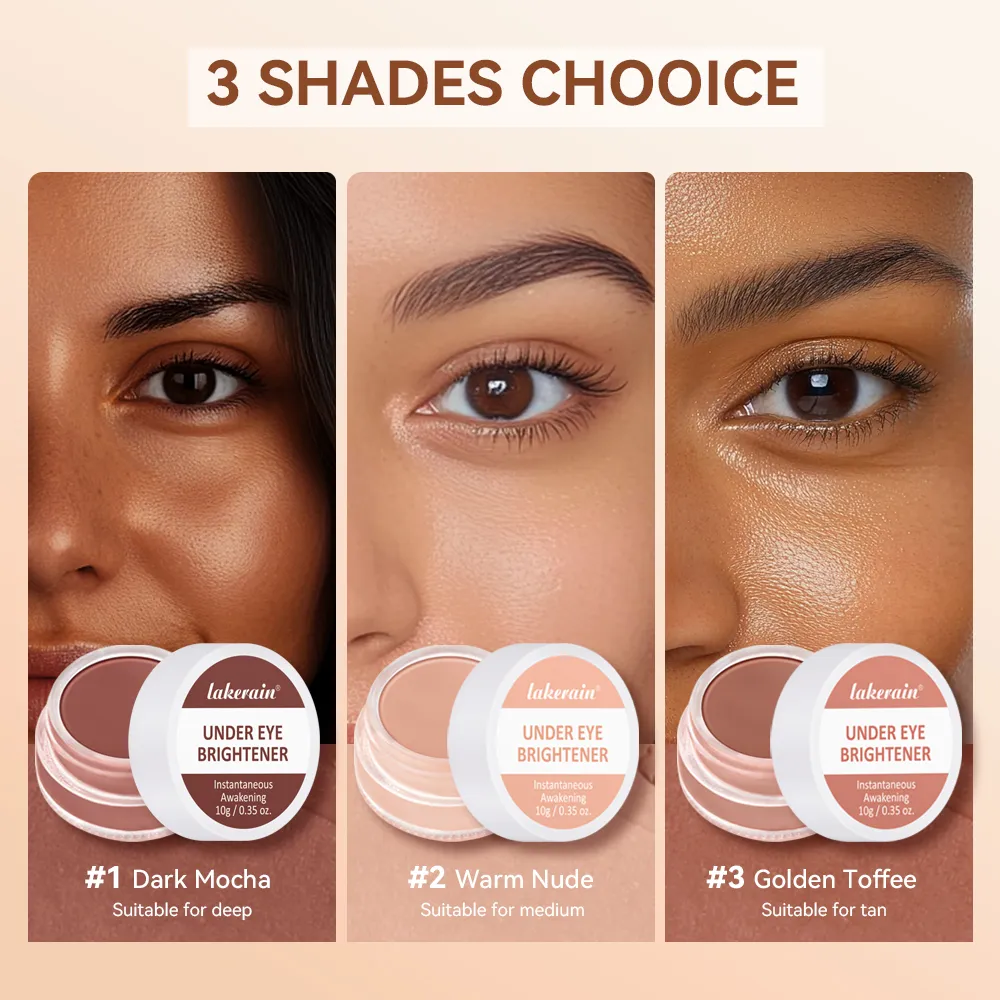 Skin Corrects Brightens Dark Under Eye Brightener Conceal & Brighten Circles Nourishes Nude Tan Colors Concealer Makeup — image 4