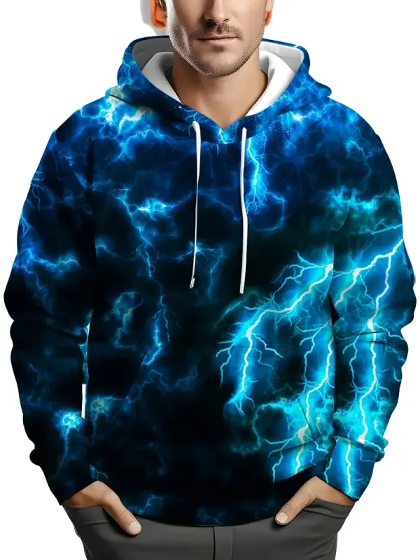 New 3DPrint Animal Graphic Hoodies For Man Sweatshirt Hrajuku Street Fall Casual Long Sleeves Y2k Men Clothing Menswear Clothing — image 8