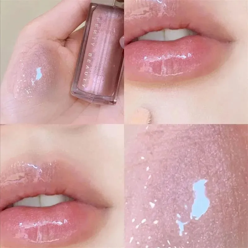 Fenty Beauty Transparent Lip Gloss Multicolor Moisten Shine Glitter Lip Plumper Makeup Beginner Liquid Lipstick Makeup Cosmetics — image 10