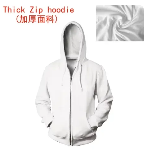 DIY benutzerdefinierte Volldruck 3D Hoodies erstellen Design Foto/Sie wollen Muster personalisierte individuelle Reißverschluss Sweatshirts Übergröße — image 15