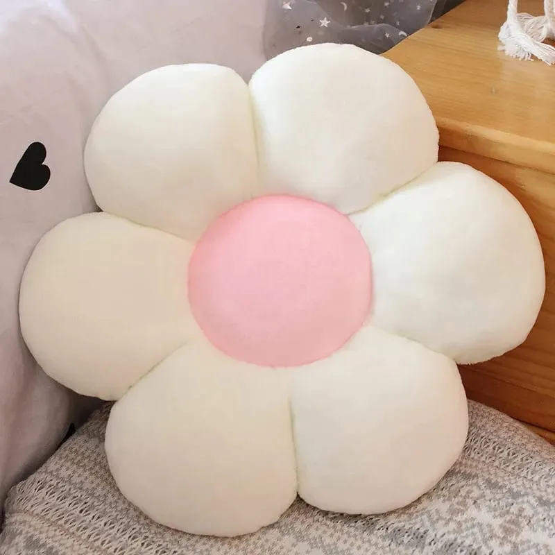 Coussin boule nordique de couleur unie, fleur en peluche, oreiller pour canapé, taille, bureau, jouet pour enfant, cadeaux, décoration de la maison, nouvelle collection — image 29