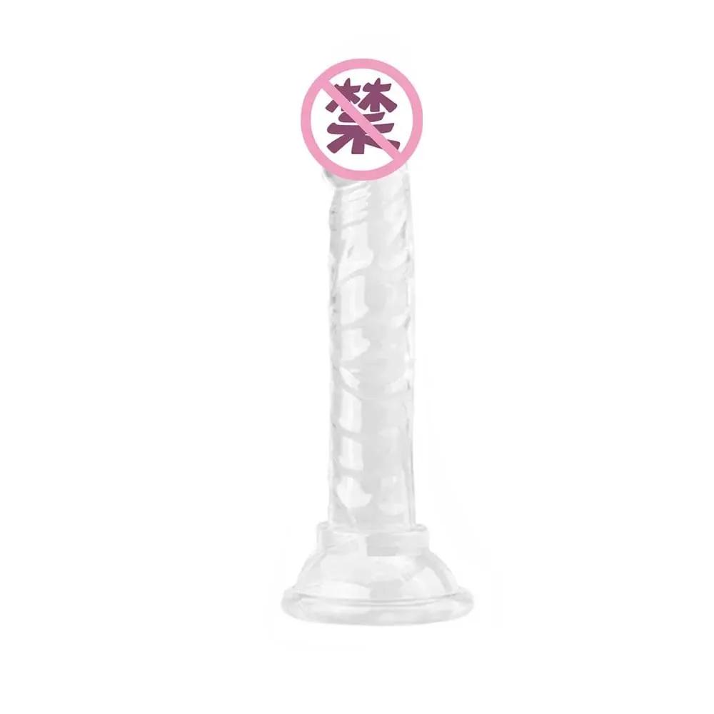 Female Masturbator Silicone Dildo with Suction Cup Realistic Dick Insertion G-Spot Orgasm Gay Anal Butt Plug BDSM Sex Toy