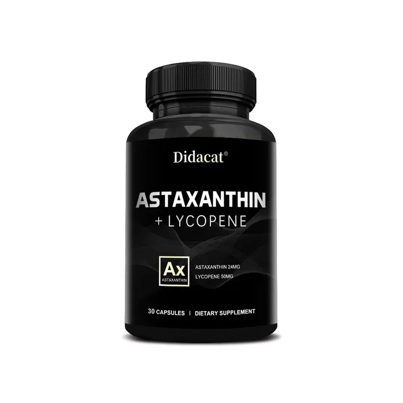Asztaxantin-kiegészítő férfiaknak és nőknek | A Haematococcus Pluvialis mikroalgától a szem és a bőr egészségének támogatására