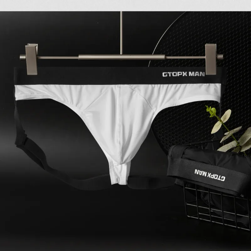 Briefs Men Underwear Daily Backless Bulge Pouch Lingerie Panties Sexy Shorts T-back Underpants Cmfortable Jockstrap — image 11