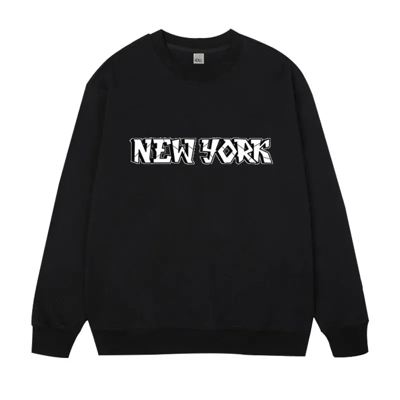 Plus Size Men's Pullovers Full Cotton Sweatshirts 5XL 6XL 7XL Autumn Winter Long Sleeves Printed Tops Panlalaking Damit 110kg-180kg — image 12