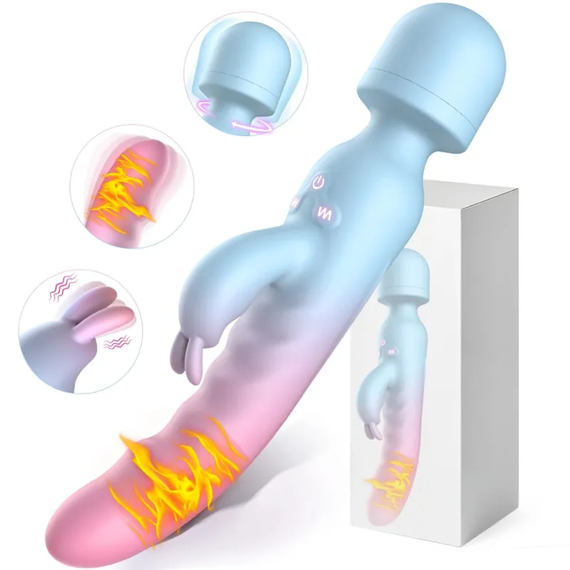 4 az 1-ben mód vibrátor AV szexgép varázspálca Clitoris G Spot stimulátor női hüvelymasszírozó nő felnőtt szexjáték 18+