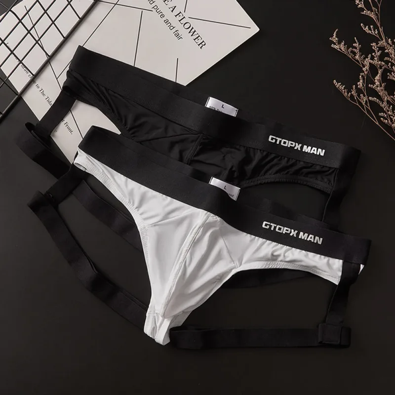 Briefs Men Underwear Daily Backless Bulge Pouch Lingerie Panties Sexy Shorts T-back Underpants Cmfortable Jockstrap — image 8