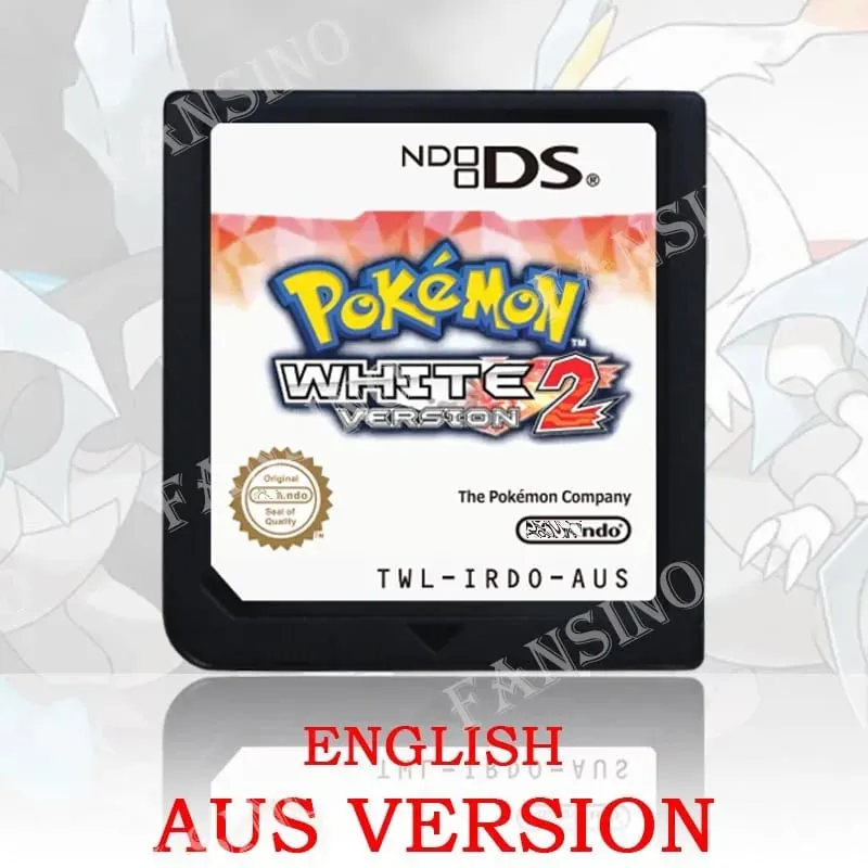 (USA EUR AUS) Pokemon Black White 1/2 Έκδοση Υψηλής Ποιότητας Αυθεντικό 1:1 Replica DS Video Game Cartridge For DS 2DS 3DS Console — image 16