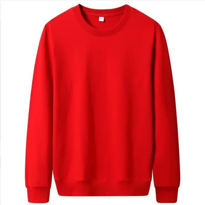 Panlalaking Fashionable Manipis Solid na Kulay na Hoodie Tamang-tama para sa Autumn Casual Pullover Streetwear — image 6