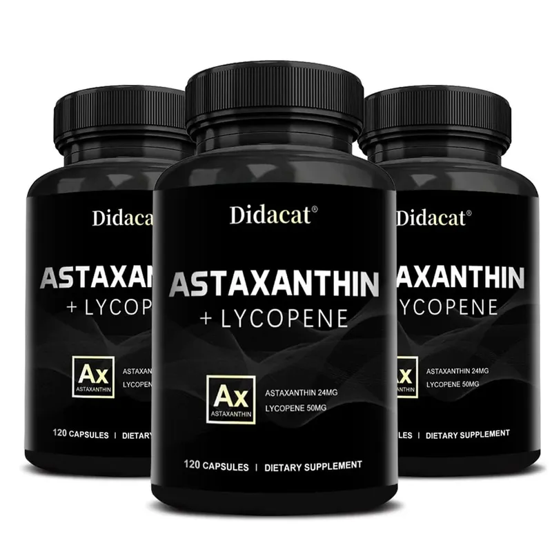 Asztaxantin-kiegészítő férfiaknak és nőknek | A Haematococcus Pluvialis mikroalgától a szem és a bőr egészségének támogatására