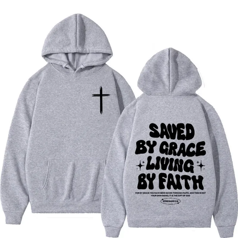 Cristão jesus bíblia verso hoodies roupas masculinas femininas moda harajuku vintage moletom com capuz casual hip hop agasalho y2k — image 10