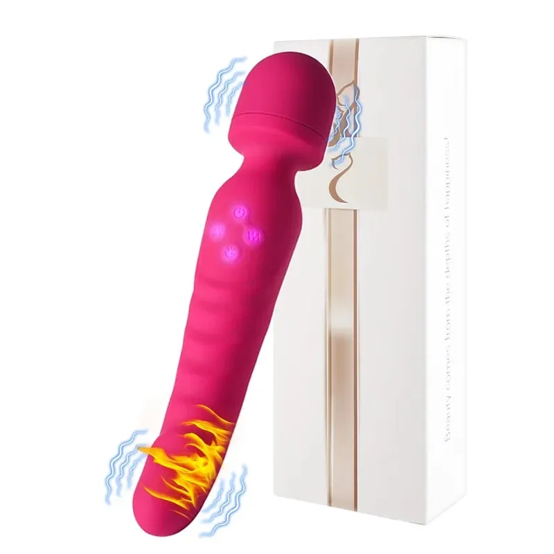 3 ΣΕ 1 Λειτουργία Dildos Vibrator AV Machine Magic love Wand Clitoris G Spot Stimulator Γυναικείο μασάζ κόλπου Γυναίκα Ενήλικες σεξουαλικά παιχνίδια 18