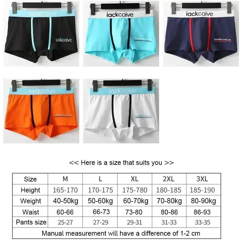 3st Herrtrosor Bomull Herrunderkläder Boxers Andas Man Boxertryckta kalsonger Bekväma shorts Herrunderkläder M-3XL — image 23