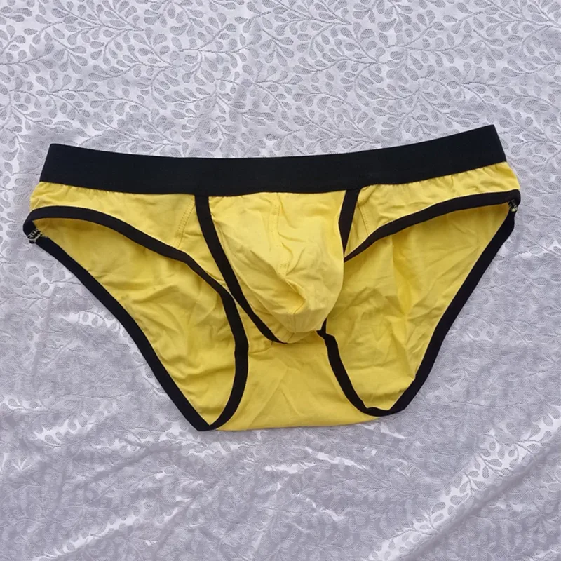 Brand New Men Briefs Panties Underwear Cotton Blend Elastic Low Waist Man M~2XL Pouch Stretchy Summer All Seasons