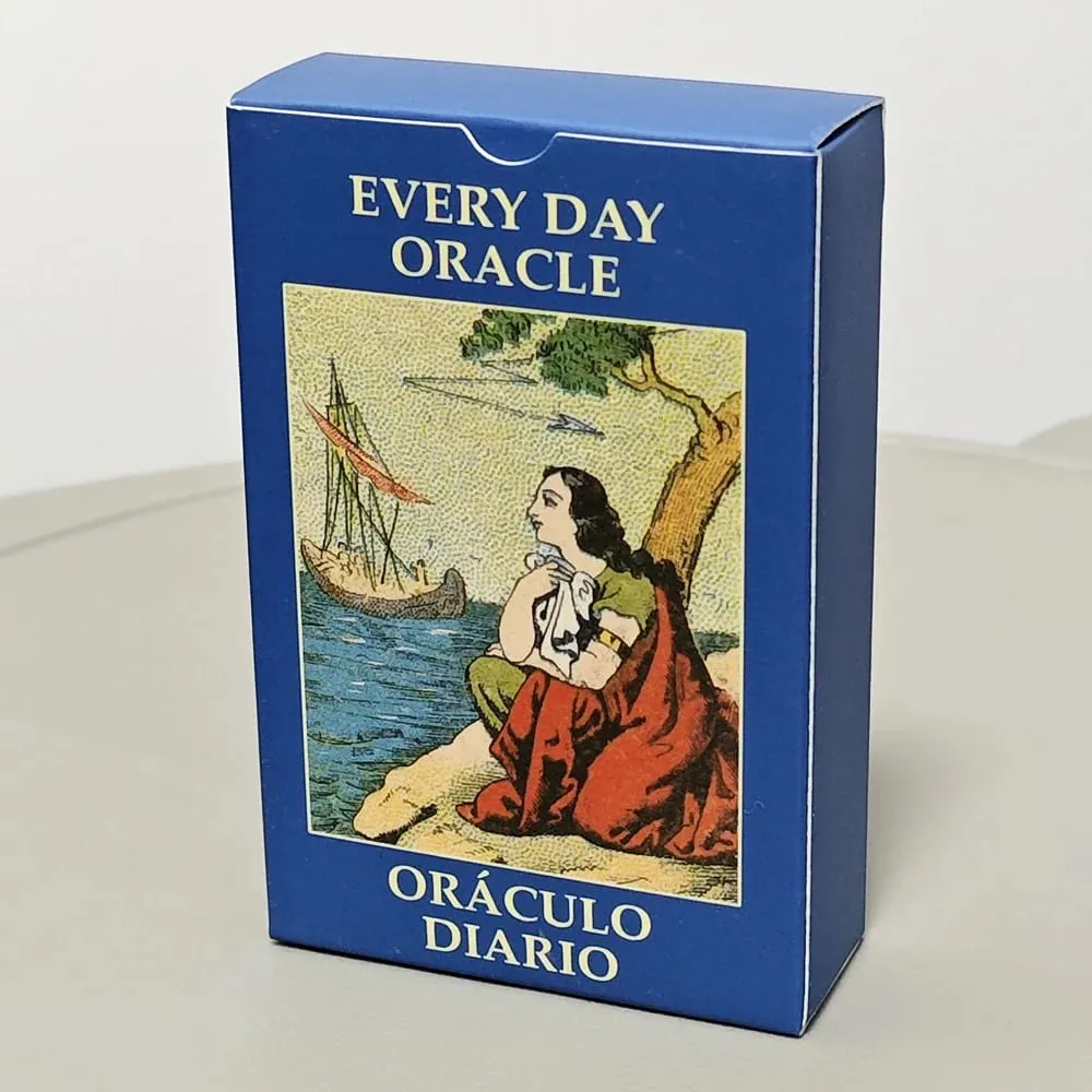Oracle Sibyl Cards Every Day Oracle Deck Sibilla Italian Deck For Party Παιχνίδια με κάρτες Δώρα Πρωτοχρονιάς 52 τμχ/Σετ