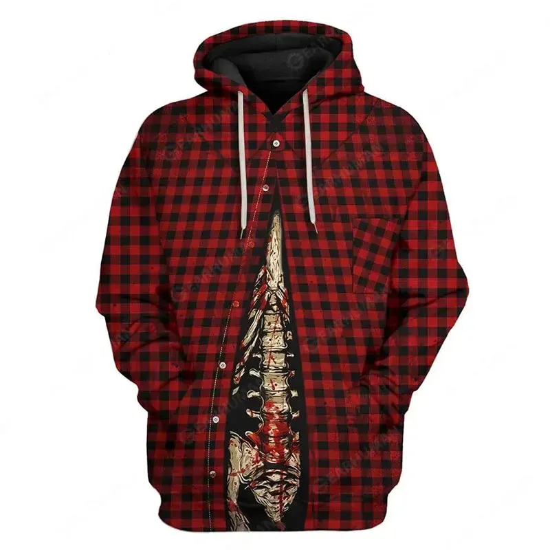 YOU 2026 Halloween Hoodies Men Women Full Print Terror Blood Graphic Sweatshirt Hoody Sudaderas Originales — image 8