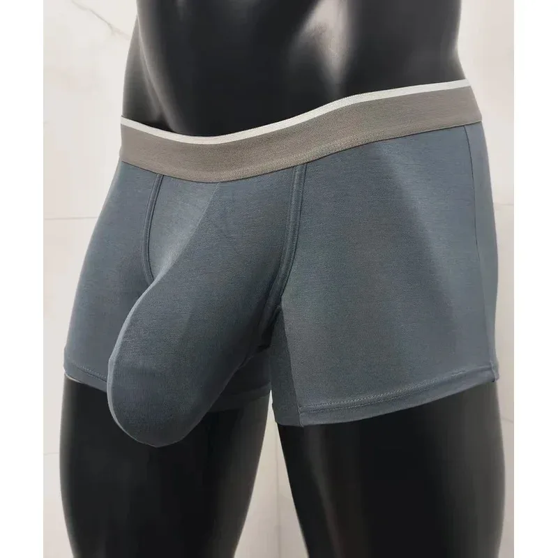 2026 Modal na Men's Boxer Shorts Malalaking Pockets Komportable Fashionable Sexy Underwear — image 3