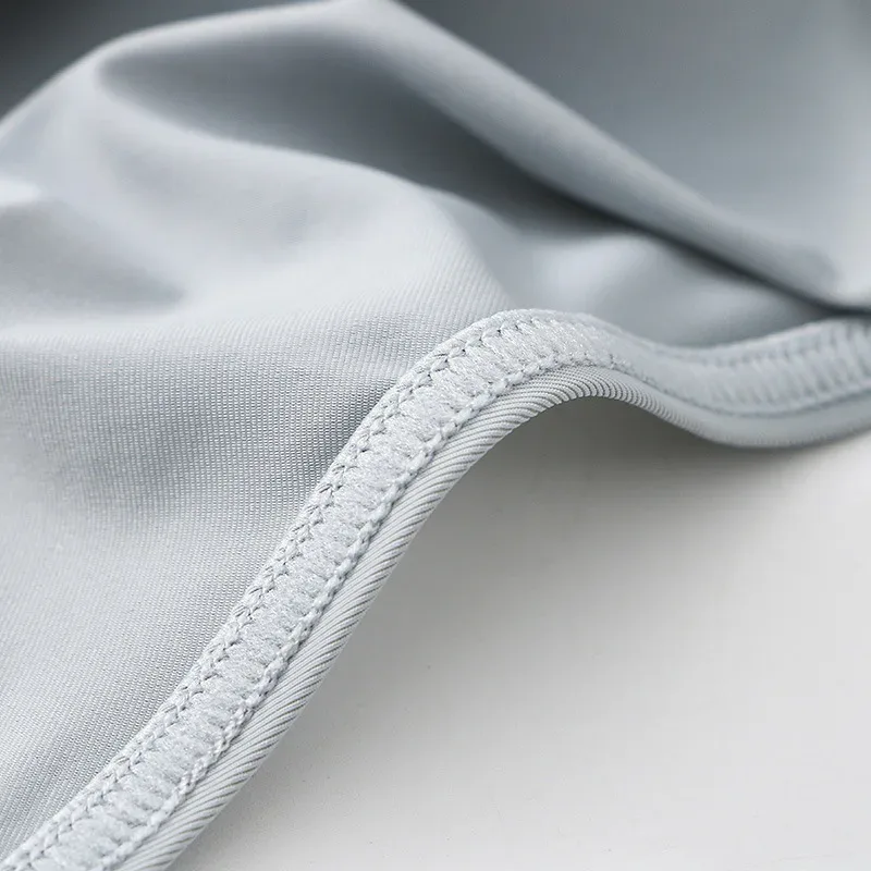 Panlalaking Briefs Bikini Sexy Underwear Men Ice Silk Penis Pouch Briefs Cuecas Calzoncillos Hombre Slip Gay Solid Lingerie ng Lalaki — image 11