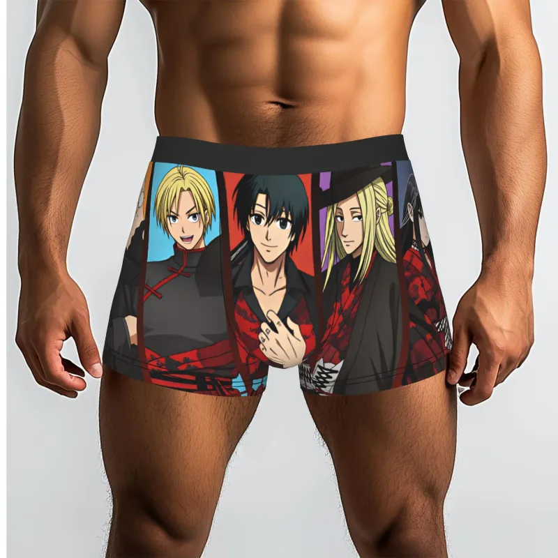 Taro Sakamoto S-Sakamotos D-Dayss Boxer Shorts For Homme 3D Print Shin Asakura Nagumo Underwear Panties Briefs Soft Underpants — image 8