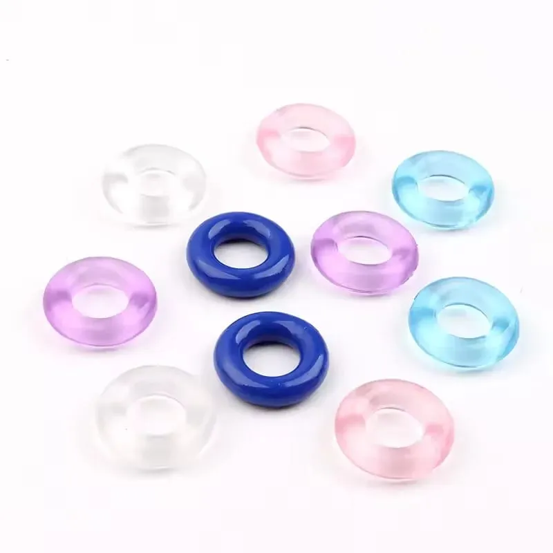 3 Pcs/Set Cock Ring Delay Ejaculation Penis Ring Sex Toys For Men Dick Enlargement Silicone Adult Supplies 18+ Stronger Erection — image 4