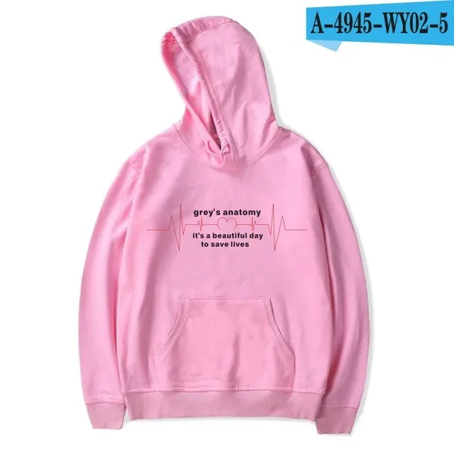 Harajuku Gray's Anatomy Tumblr Greys Anatomy moletom com capuz estampado moletom masculino/feminino confortável moletom adulto/criança — image 38