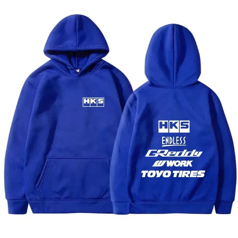 2025 moda masculina legal hoodie japão jdm modificado carro hks infinito com capuz masculino feminino vintage casual moletom de manga longa pullovers — image 4