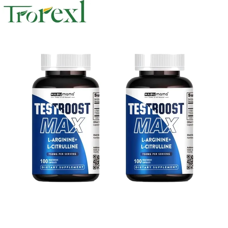 Men Enhancing Supplement L-Arginine L-Citrulline Complex Supports Physical Performance & Confidence Lasting Results — image 8