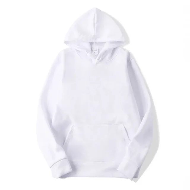 Blank Fleece Fashion Hoodies Men Pull Over Wholesale Hooded Sweatshirt Unisex Cheap Solid Hoodie In Bulk Sudaderas Con Capucha