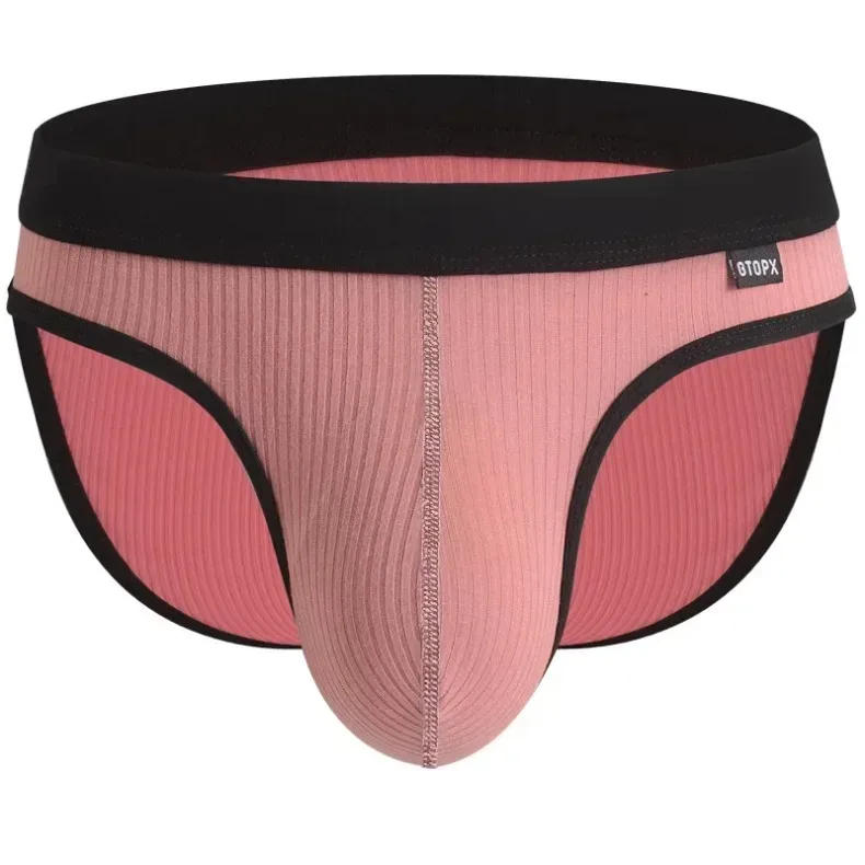 Men's Underwear U-Convex Pouch Briefs Breathable Soft Elastic Low Rise Panties For Men Daily Lingerie 2-Pack — image 21