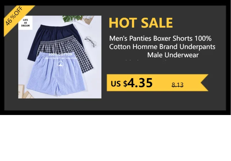 1Pc/Bagong Panti ng Panlalaki Sexy na Panloob na Panlalaki Panlalaking Jockstrap Pant Kumportableng Slip na Panloob na Makahinga na Cotton Panlalaking Brief — image 10