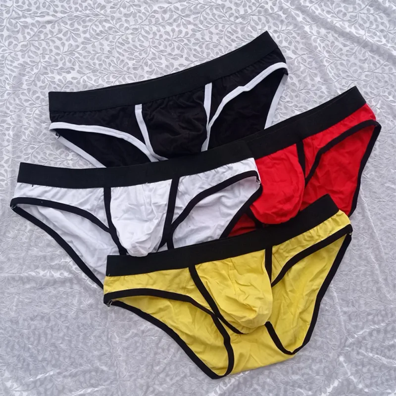 Brand New Men Briefs Panties Underwear Cotton Blend Elastic Low Waist Man M~2XL Pouch Stretchy Summer All Seasons — image 8