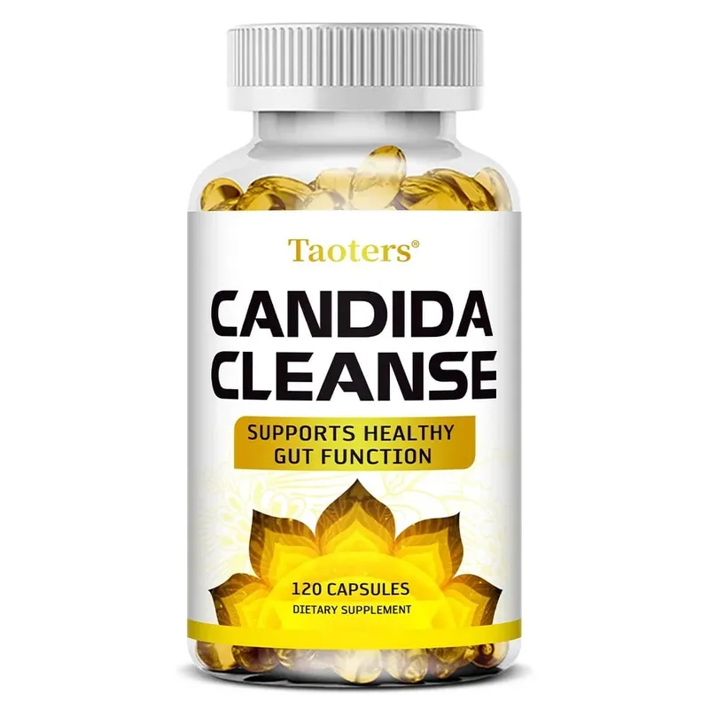 Candida Cleanse – Májtisztító méregtelenítő Támogatja a bélrendszer egészségét Tisztító vastagbél növelő energia 120 kapszula — image 9