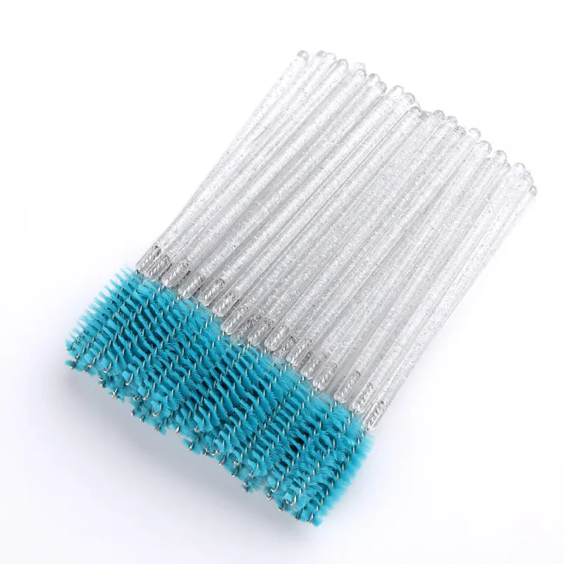50pcs Disposable Eyelash Brushes Extension Crystal Eyebrow Brush Mascara Wand Eye Lashes Cosmetic Tool Set Makeup Beauty — image 19