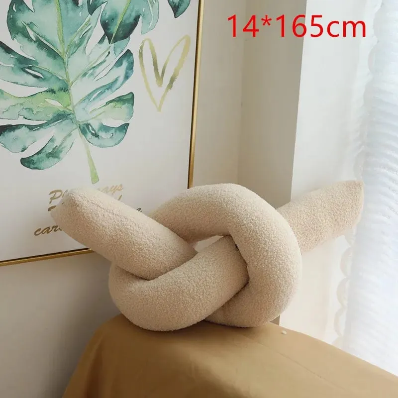 Coussin boule nordique de couleur unie, fleur en peluche, oreiller pour canapé, taille, bureau, jouet pour enfant, cadeaux, décoration de la maison, nouvelle collection — image 12