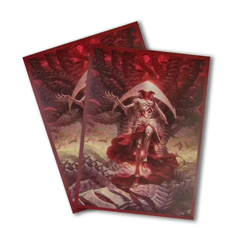 60PCS 66×91mm μανίκια καρτών τέχνης Προστατευτικό επιτραπέζιου παιχνιδιού για κάρτες συμβατό με PKM/MTG/PTCG Card Protector Το καλύτερο δώρο για φίλο