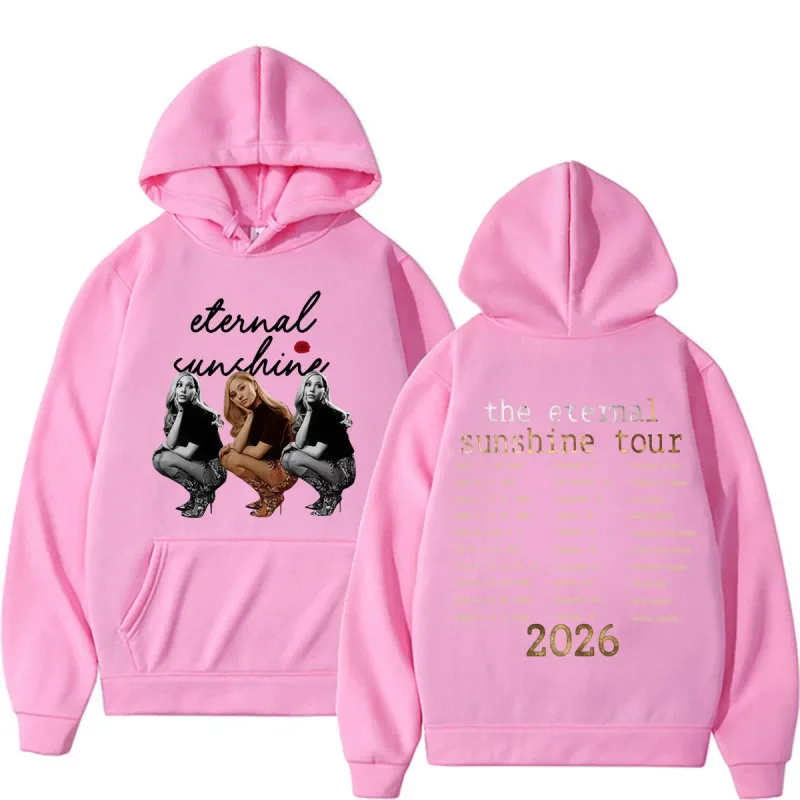 Ariana Grande Eternal Sunshine Tour 2026 Double Sided Print Hoodies Men Women High Quality Fashion Aesthetics Sweatshirts Hoodie — image 7