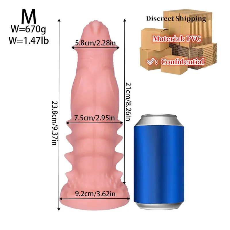 Big Anal Plug Monsters Enlargenmen Prostate Massager Τεράστια πρίζα πρωκτικού διαστολέα Πισινό Πρωκτικό Εκπαίδευση Επέκταση Παιχνίδια σεξ για γυναίκες άνδρες — image 18
