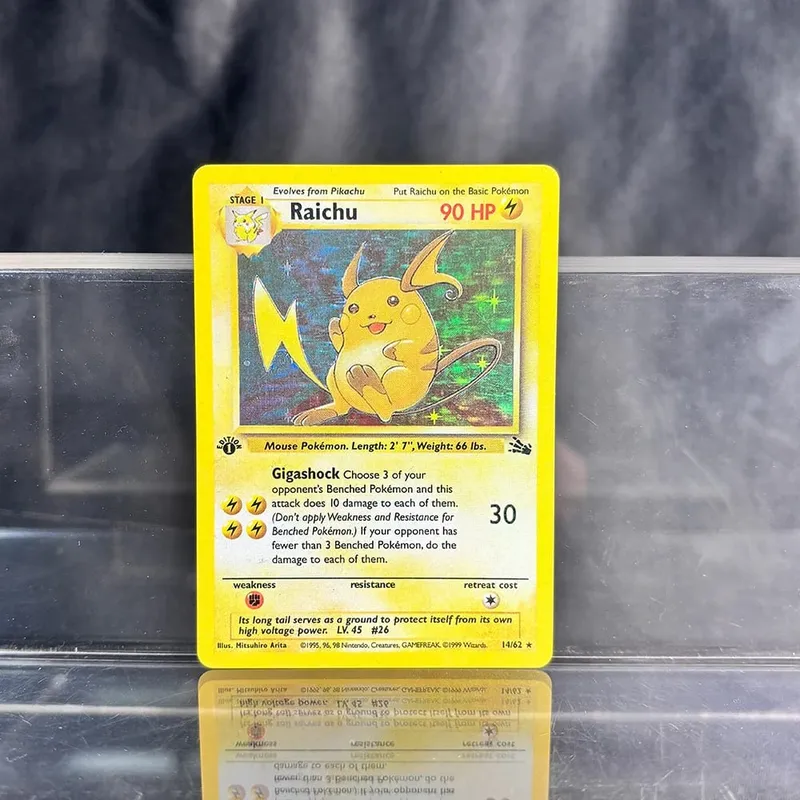 Holographic PKM Single Cards Charizard EX Pikachu 1st Edition Neo Mewtwo Συλλογή καρτών μεσολάβησης PTCG Battle Cards Παιχνίδια Δώρα