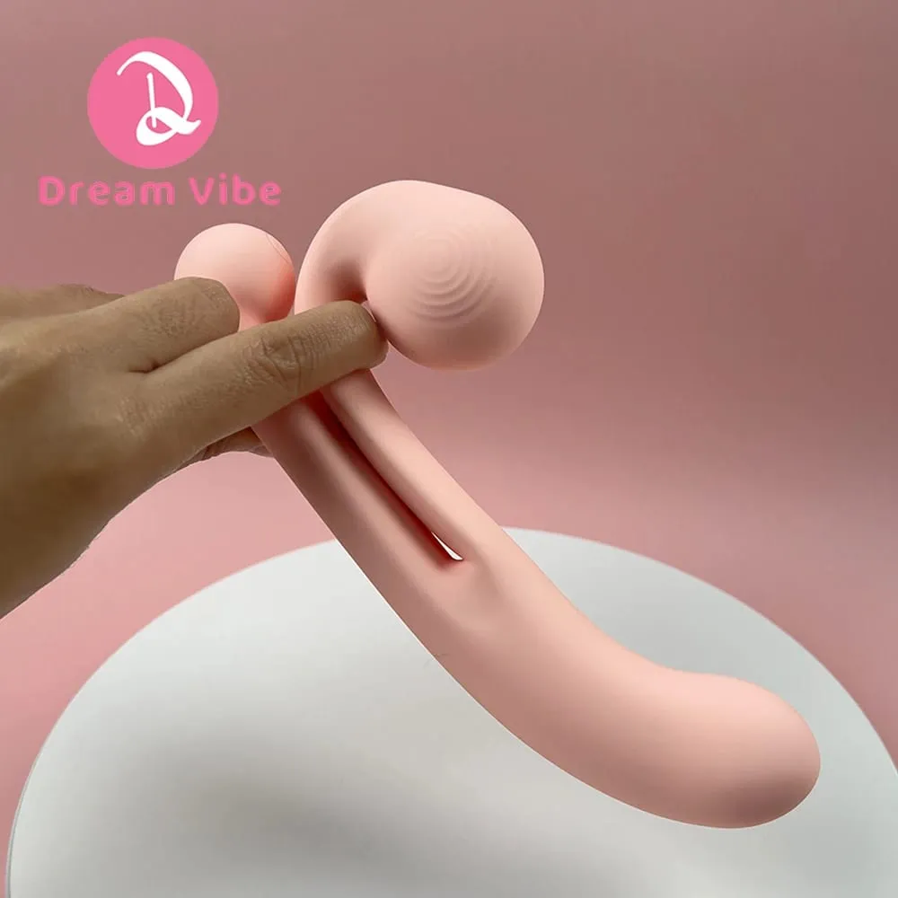 Ροζ Σαλιγκάρι Δονητής με σημείο G Dildo Penetration Flexbile Snail για τέλεια εφαρμογή στο κλειτορίδα Stimulaiton 10 Modes Pleasur Sex Toy for Women — image 4