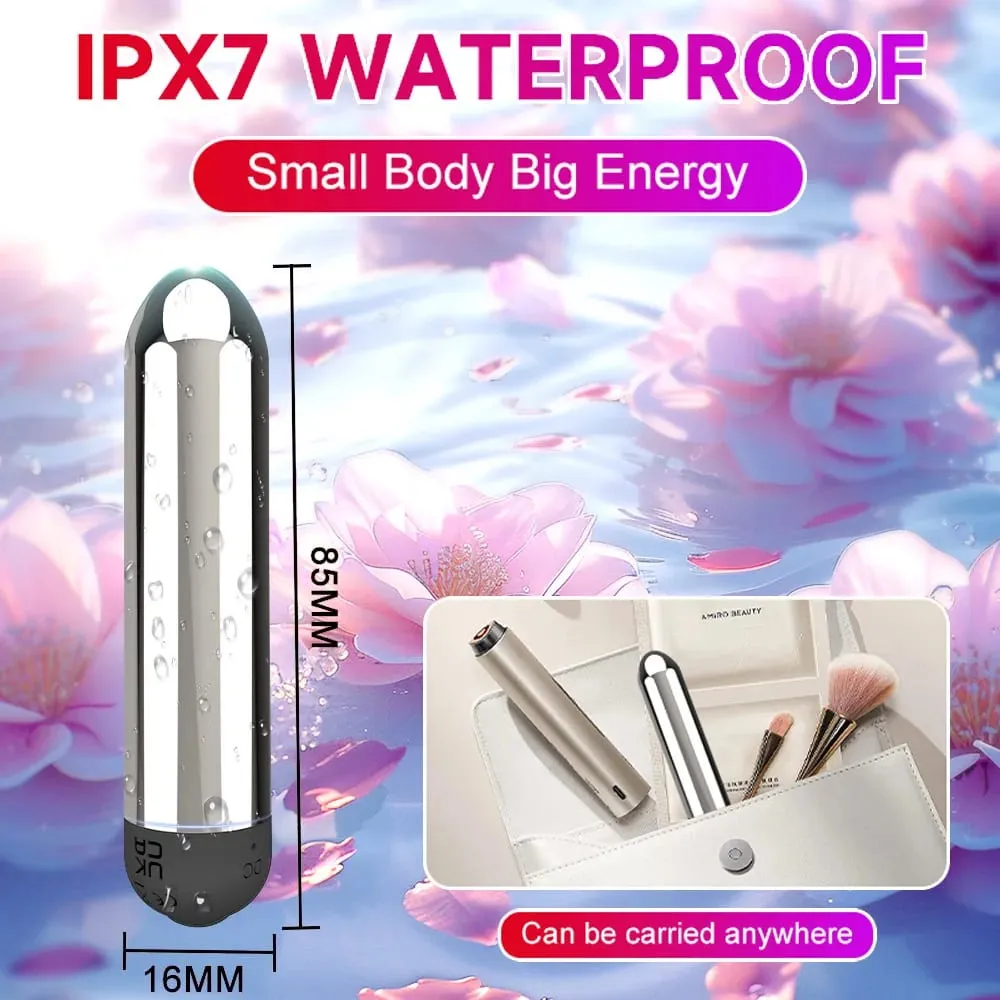Erőteljes Bullet Vibrator APP Bluetooth Control Clitoral G Spot stimuláló masszírozó mini anális punci stimuláló szexjáték nőknek