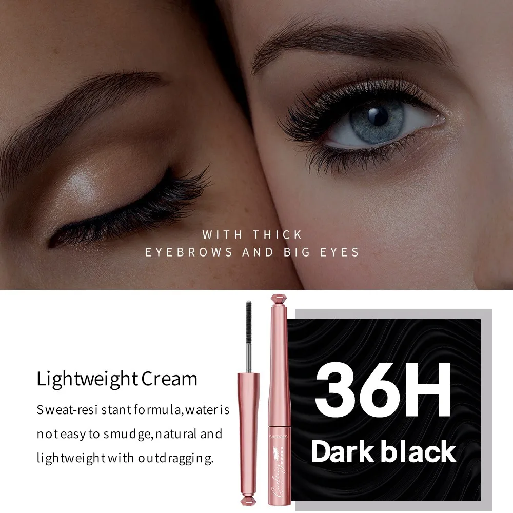 Black Mascara Volumizing & Curling Long-Lasting & Naturally Lengthening Quick-Drying and Clump-Resistant-Ideal for Daily Makeup — image 5