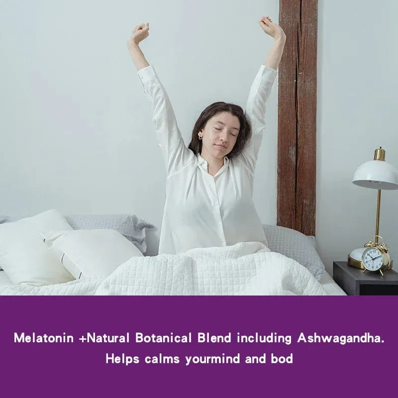 Melatonin Capsules - A Sleep Aid Help You Fall Asleep Faster Promote Sleep Health and Improve Sleep Quality — image 5