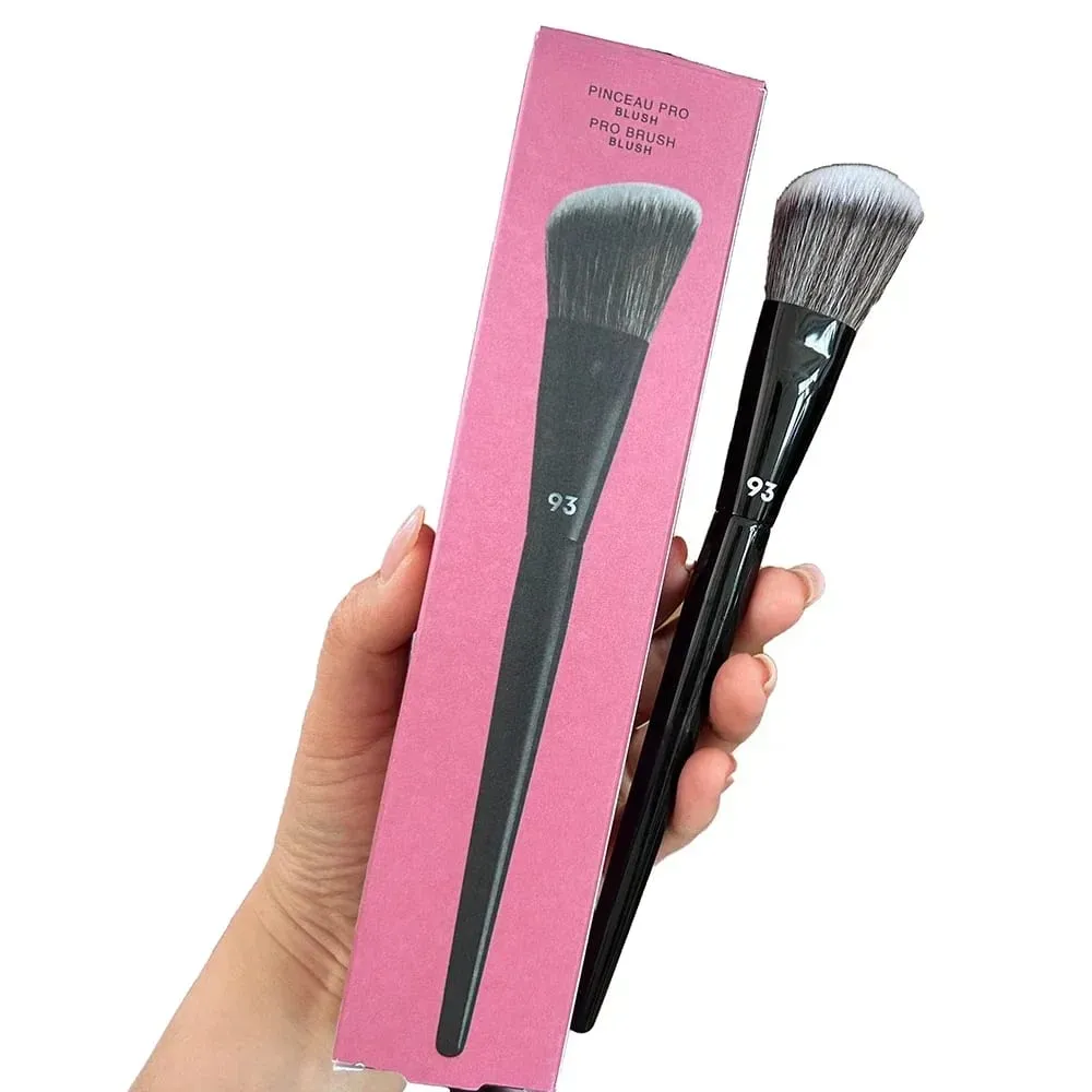 מברשות איפור מקצועיות שחור פנים אבקת סומק קונטור צלליות קמטים מיזוג כלים קוסמטיים עם קופסה