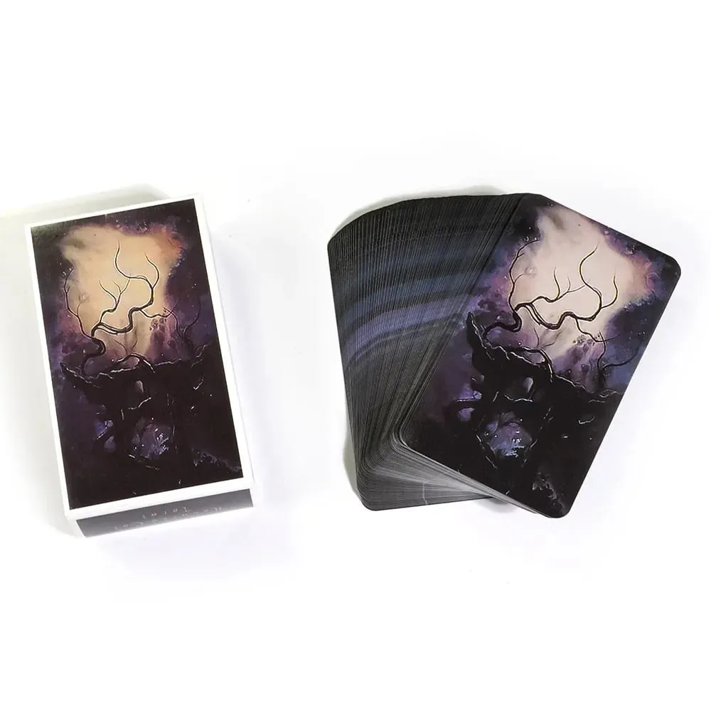 ÚJ Aranyos macska tarot kártyák Társaspakli játékok Oracle For Fate Divination Party családi tarot pakli